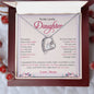 To My Lovely Daughter | Always Keep Me In Your Heart - Forever Love Necklace