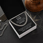 To My Dad | I Love You, Always & Forever - Cuban Link Chain