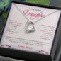 To My Lovely Daughter | Always Keep Me In Your Heart - Forever Love Necklace