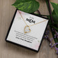 To My Mom | Thank You - Forever Love Necklace