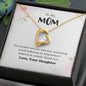 To My Mom | Thank You - Forever Love Necklace
